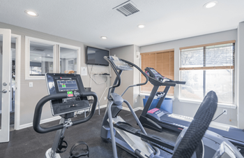 Modern fitness center